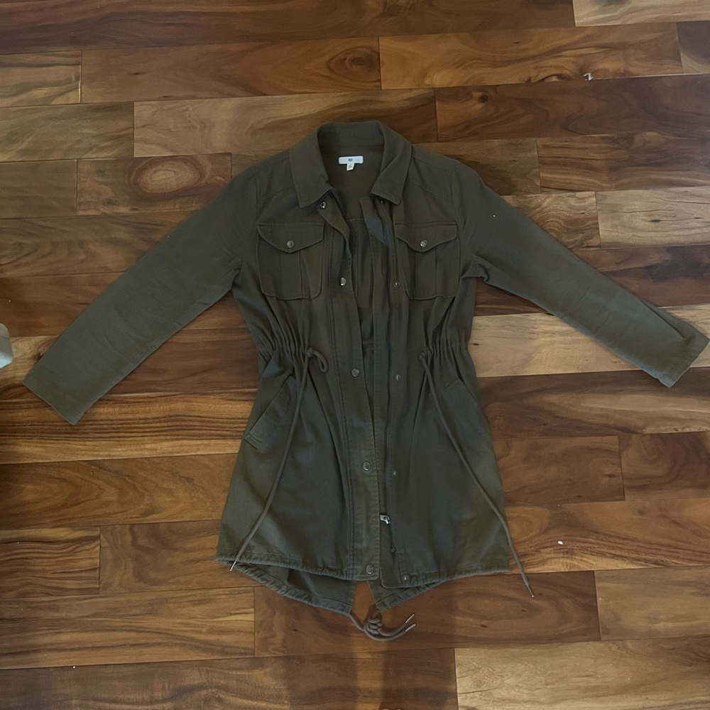 Hunter Green Utility Jacket